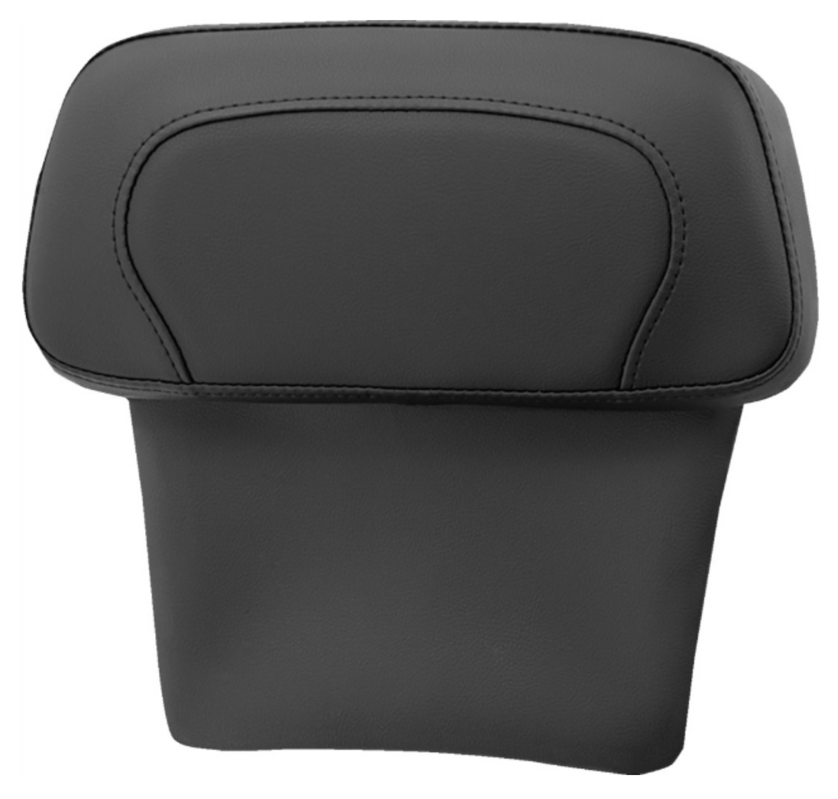 Saddlemen Chopped Tour Pak Backrest Pads RoadSofa™ Black With Black Stitch - 814-07-CPACK-RS For Harley Touring 2014-2026