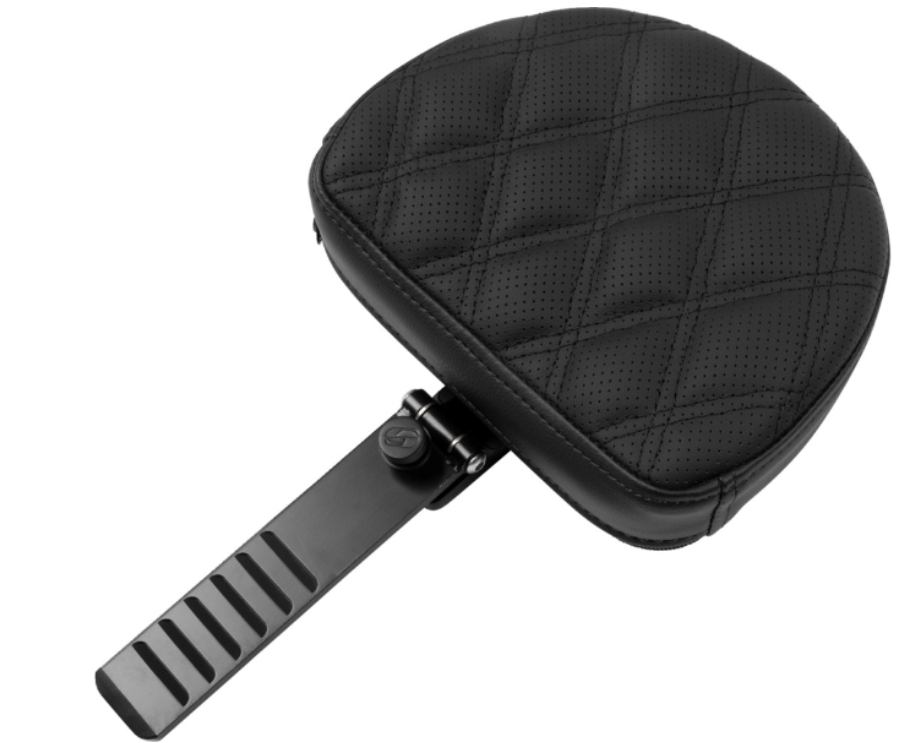 Saddlemen Roadsofa™ Standard Reach Seat With Backrest Lattice Stitch Fxbr S - 818-31-182BR For Harley Softail 2018-2020