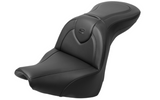 Saddlemen Roadsofa™ Standard Reach Seat With Backrest Black Stitch Fxbr S - 818-31-187BR For Harley Softail 2018-2020