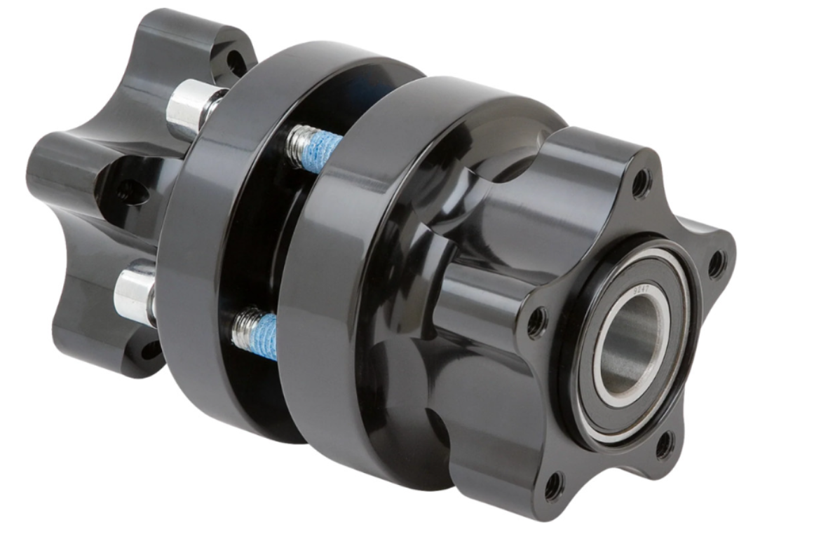 Arlen Ness Cartridge Hub Cartridge Front Dual Disc Black Softail Low Rider S ST El Diablo - 71-652 For Harley Softail 2020-2025