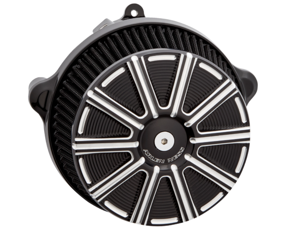 ARLEN NESS 1010-3257 600-307 Big Sucker Stage 1 Air Cleaner Kit with Cover - Black