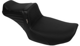 LePera Tailwhip Daddy Long Legs Seat Basketweave Stitch - LV-587DLBW For Harley Touring 2023-2026