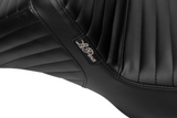 LePera Tailwhip Daddy Long Legs Seat Pleated - LV-587DLPT For Harley Touring 2023-2026
