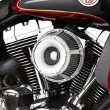 Arlen Ness Inverted Series Air Cleaner Kit — Slot Track Chrome - 18-914 For Harley Motorcycles 2017-2025