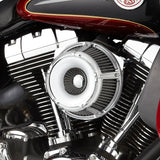 Arlen Ness Inverted Series Air Cleaner Kit — Slot Track Chrome - 18-914 For Harley Motorcycles 2017-2025