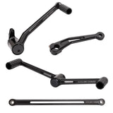 Arlen Ness SpeedLiner Foot Control Kit Solo Black - 420-103 For Harley Touring 1999-2026