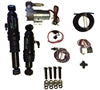 Tab Performance 50 Cal (5") Slip-On Mufflers Black Chrome Slash Cut Tip, Non-Baffled ( Baffles - 121-2299-2017-UP-C-NB For Harley Touring 1995-2026