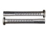 Tab Performance 4" B.A.M. Stick Slip-On Mufflers | Black - Black Slash Tips, Zombie Baffles 121-2295-B-Z