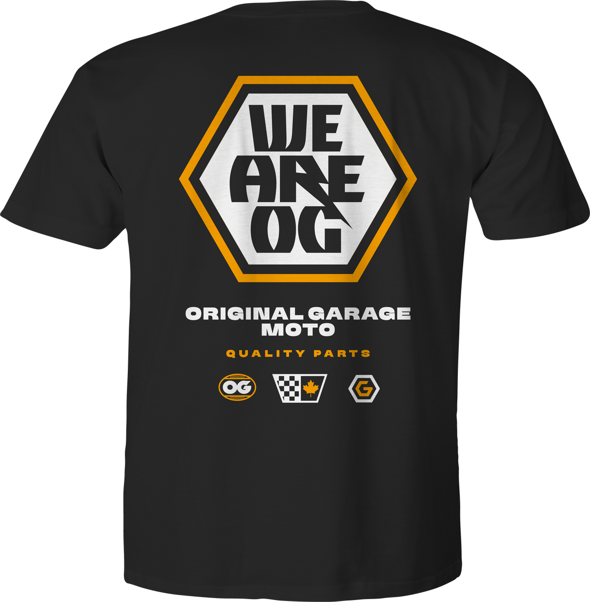 Original Garage Moto WE ARE OG Tee - Black