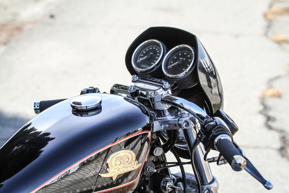 Burly Brand Clubman Bar 1" Chrome - B12-6000C For Harley Sportster 1986-2022 | Yamaha Watercraft 1998-2004