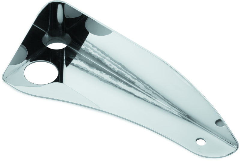 Kuryakyn 7544 Floorboard Exhaust Boot Guard Chrome