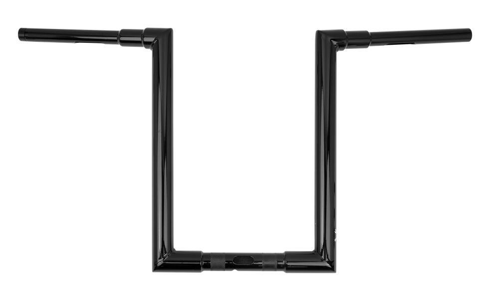 Burly Brand Jason 16" Bar 1.25" TBW Black - B12-6092B For Harley Road Glide 2015-2024