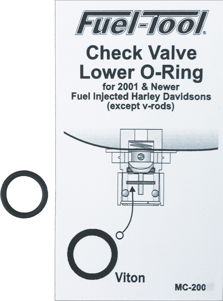 Fuel Tool 62-5110 MC200 CHECK VALVE LOWER O-RING
