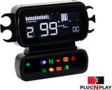 Koso North America D2 HUD Gauge ` Fxst - BA080020 For Harley 1984-2010