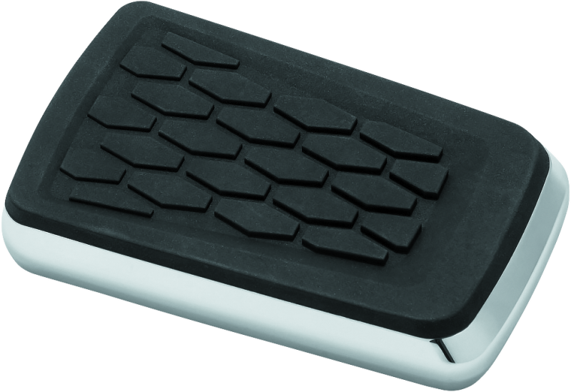 Kuryakyn 5914 Hex Brake Pedal Pad Chrome