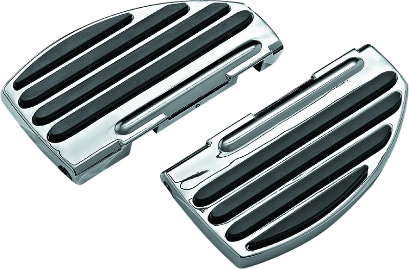 Kuryakyn ISO Passenger Floorboards Chrome - 7906 For Harley Touring 1993-2020