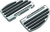 Kuryakyn ISO Passenger Floorboards Chrome - 7906 For Harley Touring 1993-2020