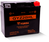 Yuasa Battery GYZ20HL High Performance Maintenance Free AGM 12-Volt Battery - YUAM720GH For Victory Motorcycles 2003-2017 | Harley 1991-2021