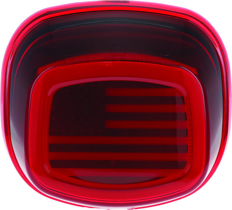 Kuryakyn 2925 Freedom Taillight Red Lens Without License Light