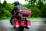 Kuryakyn Tri-Line Accent For Rear Tour-Pak Light Chrome - 6910 For Harley Road Glide 2015-2017