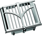 Kuryakyn 5640 Oil Cooler Cover 14-23 Indian Models Chrome