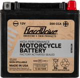 Harddrive High Perform Battery YTX14L CCA 200 - HRDM7RH4L For Harley 2004-2021