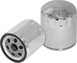 S&S Cycle Shovelhead Models Oil Filters Chrome 12 Pack - 310-0240 For Harley Motorcycles 1980-2004