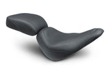 Mustang Motorcycle Mustang Slim Wide Tripper Passenger Seat Black - 75064 For Harley Softail Slim 2018-2021
