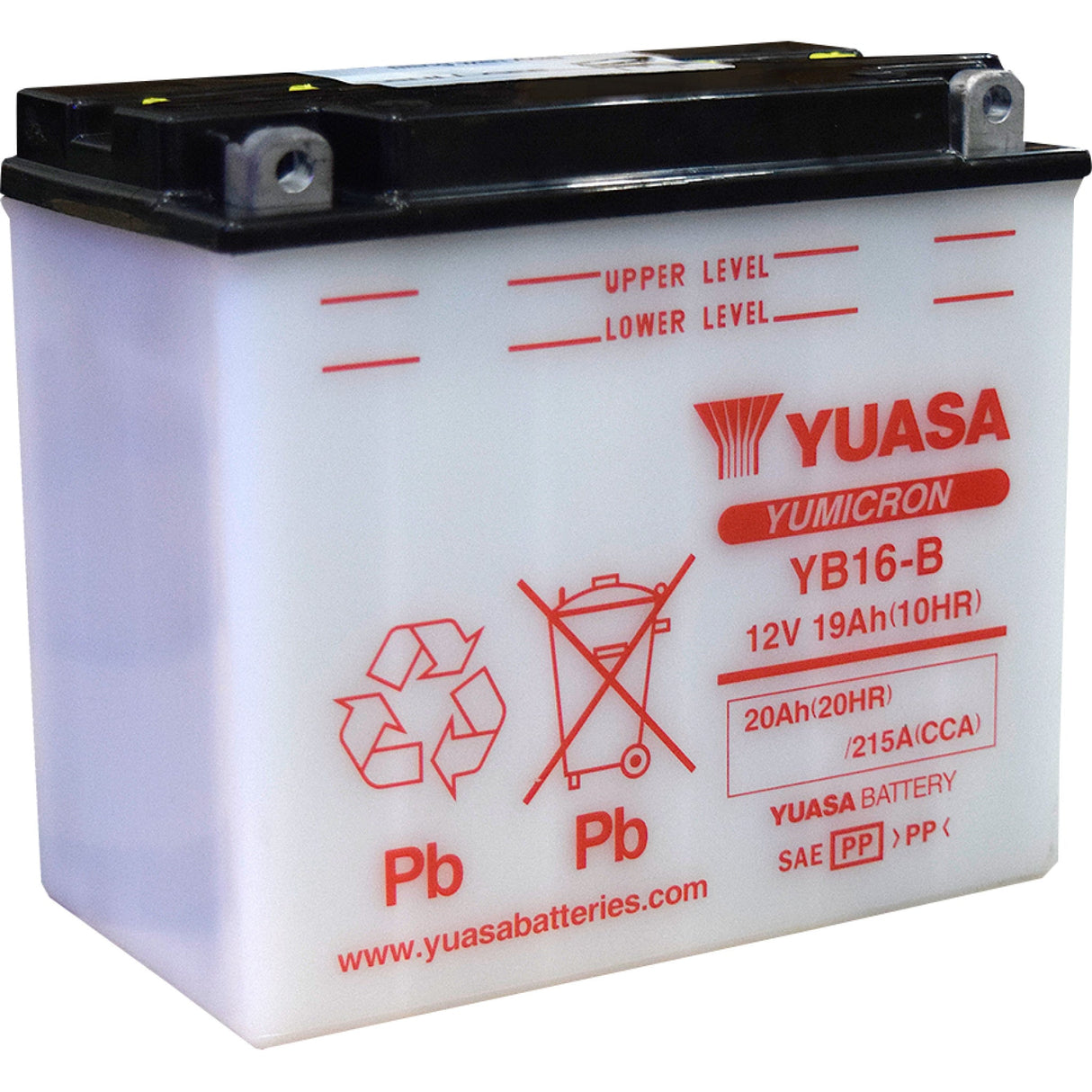 Yuasa Conventional Battery - YUAM2216YTWN Ducati Paso 1990-1994