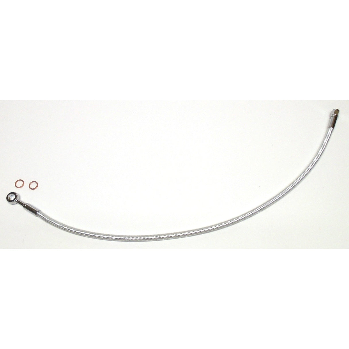 Magnum Shielding Alternate Length Designer Series ABS-Specific Front Brake Line Kit 10 Mm-Straight 23" - AS37623 For Harley Sportster 2018-2021