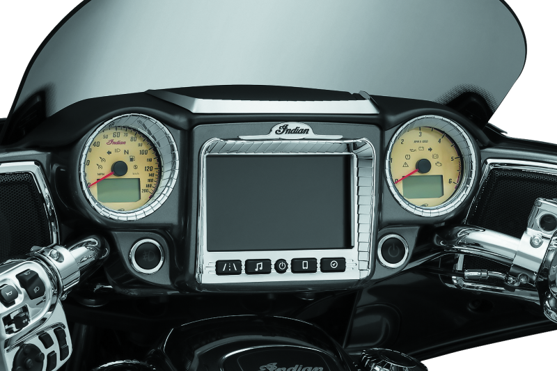Kuryakyn 5198 Stereo Accent Chrome