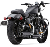 Cobra 3" NH Series Slip-ONS Black Sportster - 6085RB For Harley Sportster 2004-2013