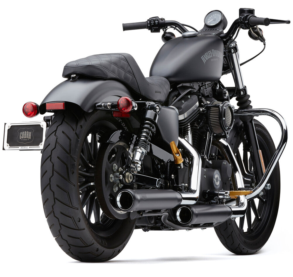 Cobra 3" NH Series Slip-ONS Chrome Sportster - 6085 For Harley Sportster 2004-2013