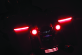 Kuryakyn Tracer L.e.d. Turn Signal Inserts Red Red Smoke Lens Rear - 2905 For Harley Dyna 2007-2021
