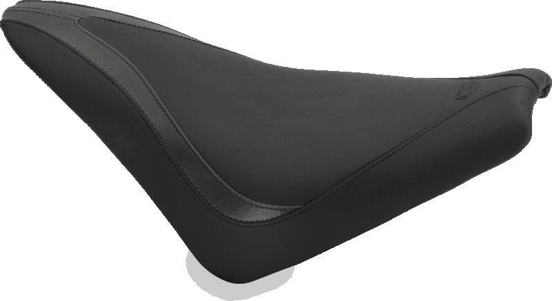 Mustang Motorcycle Mustang Runaround Solo Seat Black - 75368 For Indian Scout 2015-2021