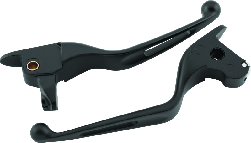 Bikers Choice 490987 14-16 FLH FLT Black Vortex Lever Set