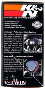 K & N Engineering Fipk H D Touring Models Black Performance Air Intake System - 57-1138 For Harley Motorcycles 2017-2021