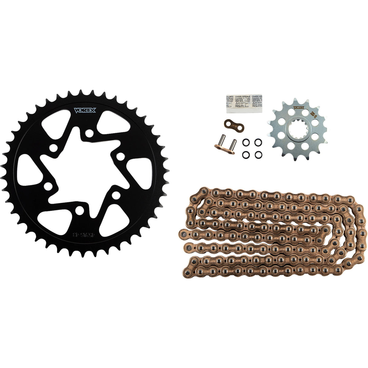 Vortex Chain And Sprocket Kit - CKG4103 Kawasaki Ninja 2007-2025