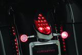 Kuryakyn Rear Turn Signal & License Plate Mount Indian Chrome - 3128 For Indian 2014-2021