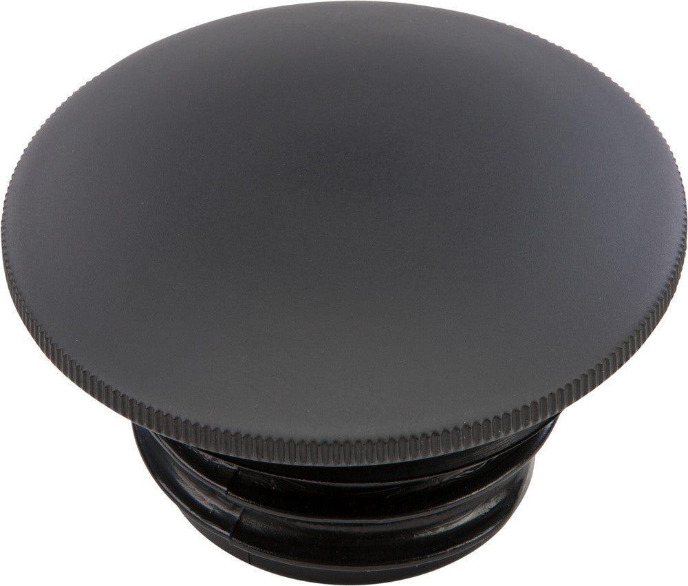 Harddrive 012773 GAS CAP Screw-IN Smooth NON-Vented Gloss Black ` For Harley Motorcycles 1996-2021