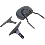COBRA 1501-0472 602-1301B Round Sissy Bar - Standard - Black - Softail