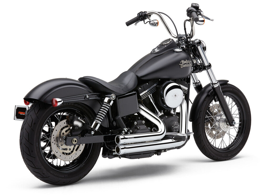 Cobra Speedster 909 Chrome Dyna - 6709 For Harley Dyna 2006-2011