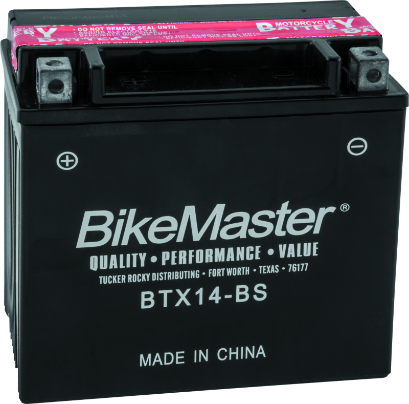 BikeMaster 781325 Battery - BTX14-BS
