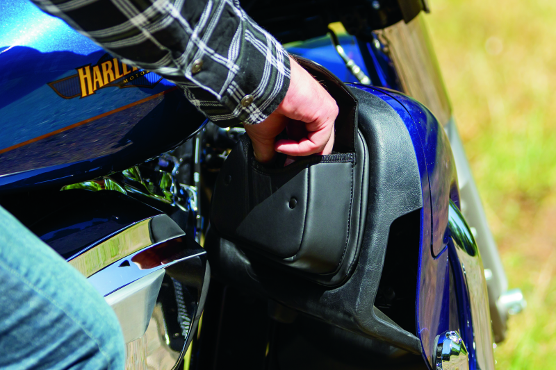Kuryakyn Fairing Lower Door Pockets - 5208 For Harley Touring 2014-2018