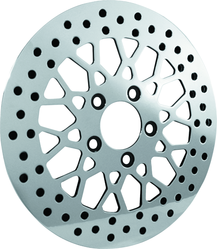 Bikers Choice 601964 11.5 Inch Front Mesh Brake Rotor 84-16 Big Twin & XL Except 06-17 FXD 08-17 FLH FLT