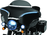 Kuryakyn 1310 Smooth Windshield Trim 96-13 Touring Chrome