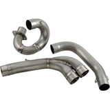 AKRAPOVIC 1812-0249 E-D12E5 Headpipe Header - Titanium