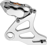 Hawg Halters Inc 4 Pist Rear Caliper Kit Chrome ST - RKSTCC518 For Harley Softail 2018-2023