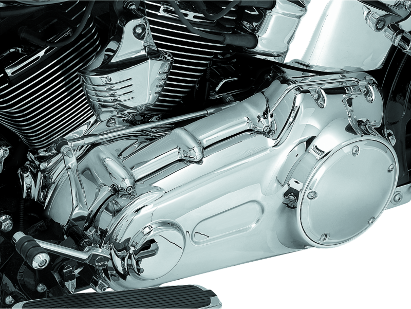 Kuryakyn Inner Primary Cover Softail Chrome - 8398 For Harley Softail 2007-2017