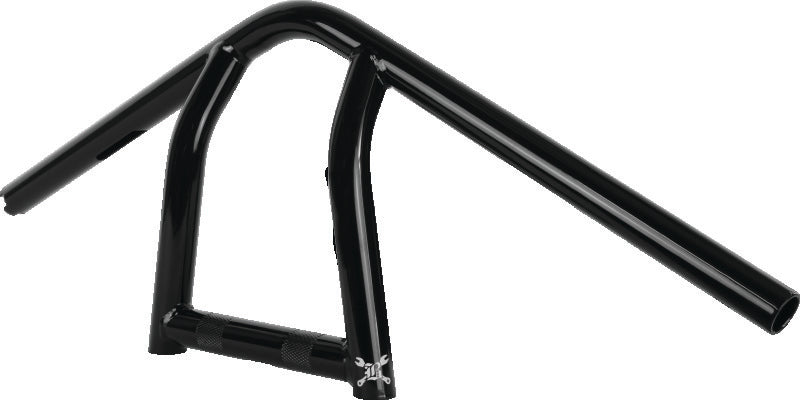 Burly Brand The Jim Bar 9in Black - B12-6040B For Harley 1994-2022